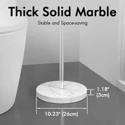 KES Towel Racks For Bathroom, 40-Inch Swivel Arms Standing 3 Bath Towel Racks With Weighted Marble Base, SUS304 Stainless Steel Brushed Finish, BTH219-2 10 KES Towel Racks For Bathroom, 40-Inch Swivel Arms Standing 3 Bath Towel Racks With Weighted Marble Base, SUS304 Stainless Steel Brushed Finish, BTH219-2 -Songmics Furniture Shop 41sAxOMOLiL