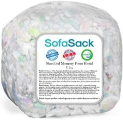 Sofa Sack Shredded Foam Refill: Memory Foam Filling Refill For Bean Bags, Dog Beds And Pillows, 30lbs, Multi-Color -Songmics Furniture Shop 41sEmJKZ6wL. AC