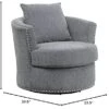 Lexicon Winona Swivel Chair, Gray