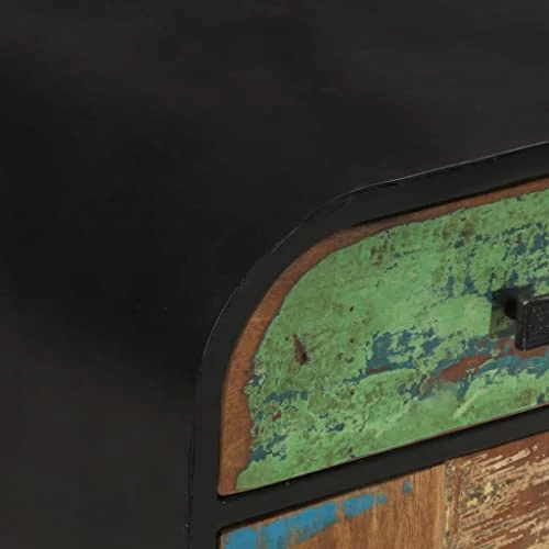 BDBHAVB Cabinets For Storage With Doors, Dining Sideboard, Sideboard, Easy To Assemble Suitable For Dining Room, Bedroom, Office Solid Reclaimed Wood 55.1"x13.8"x29.9" 5 BDBHAVB Cabinets For Storage With Doors, Dining Sideboard, Sideboard, Easy To Assemble Suitable For Dining Room, Bedroom, Office Solid Reclaimed Wood 55.1"x13.8"x29.9" - Image 5