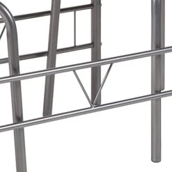 Flash Furniture Sutton 3 Piece Space-Saver Bistro Set With Black Glass Top Table And Black Vinyl Padded Chairs -Songmics Furniture Shop 41sXQSq0osL