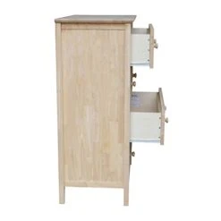 International Concepts Dresser With 4 Drawers, Unfinished -Songmics Furniture Shop 41sgPGa5taL