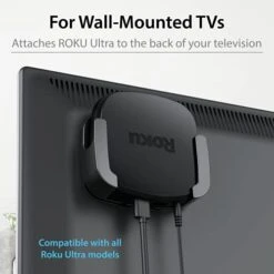 TotalMount For Roku Ultra (Compatible With All Roku Ultra Models)