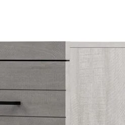 Galano Hamsper 6 Drawer Dresser - Tall Bedroom Storage - Hallway - Chest Organizer And Closet Cabinet Unit - Entryway Or Living Room - Easy Assembly - Dusty Grey Oak -Songmics Furniture Shop 41t30nKizuL