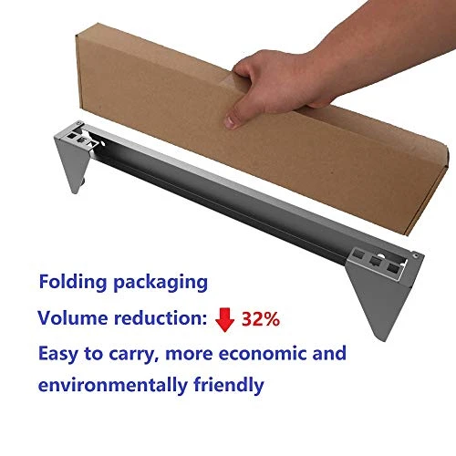 Mofangtech 1U Folding 19 Inches Cold Rolled Steel Wall Mountable Simple Vertical Rack And Networking Euipment Rack Including Hardware For Assembly(1U100 3 Mofangtech 1U Folding 19 Inches Cold Rolled Steel Wall Mountable Simple Vertical Rack And Networking Euipment Rack Including Hardware For Assembly(1U100 - Image 3