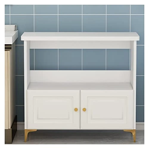 Microwave Oven Rack Kitchen Table, Vegetable Cutting Table, Household Economy Three-layer Floor Standing Cabinet With Cabinet Door, Minimalist Microwave Oven, Oven Storage Cabinet Kitchen Storage Rack 1 Microwave Oven Rack Kitchen Table, Vegetable Cutting Table, Household Economy Three-layer Floor Standing Cabinet With Cabinet Door, Minimalist Microwave Oven, Oven Storage Cabinet Kitchen Storage Rack