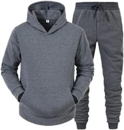 Track Suits For Men Set Hoodies, Men's Tracksuit Athletic Sweatshirts Sweatpants Crewneck Sweatshirts Men -Songmics Furniture Shop 41tAFjywAJL. AC 4