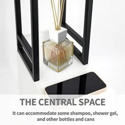 SUNTAGE Small Bathroom Storage Cabinet, Narrow Side Bathroom Organizer W/Toilet Paper Roll Holder And Metal Frame, Slim Toilet Paper Storage Cabinet For Bathroom, White 10 SUNTAGE Small Bathroom Storage Cabinet, Narrow Side Bathroom Organizer W/Toilet Paper Roll Holder And Metal Frame, Slim Toilet Paper Storage Cabinet For Bathroom, White -Songmics Furniture Shop 41tEhkzxTNL