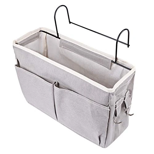 FenglinTech Bedside Caddy, Bedside Storage Organizer Hanging Bag For Bunk Bed, Hospital Bed Rails, Baby Bed, Camp 2 FenglinTech Bedside Caddy, Bedside Storage Organizer Hanging Bag For Bunk Bed, Hospital Bed Rails, Baby Bed, Camp - Image 2