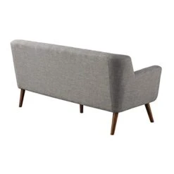 OSP Home Furnishings Mill Lane Seating With Button Tufted Design And Spring Cushion Support, Sofa, Cement Grey Fabric 10 OSP Home Furnishings Mill Lane Seating With Button Tufted Design And Spring Cushion Support, Sofa, Cement Grey Fabric -Songmics Furniture Shop 41tfRyWxrGL