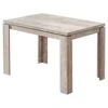 Monarch Specialties 32"X 48" / TAUPE RECLAIMED WOOD-LOOK Dining Table