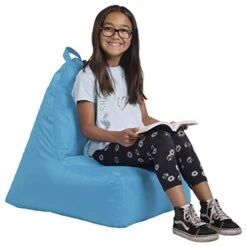 Factory Direct Partners 10481-FB Cali Alpine Sack Bean Bag Chair, Dirt-Resistant Coated Oxford Fabric - French Blue -Songmics Furniture Shop 41uX4itTJFL