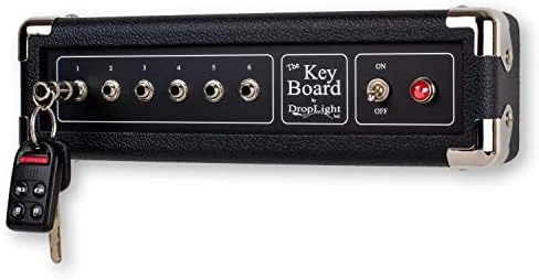 DropLight Ind. Handcrafted Guitar Amp Wall Mounted Key Holder With 6 Keychains (Hammer) 5 DropLight Ind. Handcrafted Guitar Amp Wall Mounted Key Holder With 6 Keychains (Hammer) - Image 5