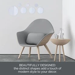 Elements Round Wall-Mount Mirror, Set Of 7, Assorted Sizes - 5046370 -Songmics Furniture Shop 41uo44xvEzL