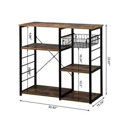 GENERIC KDSW 5 Tier 35" Microwave Stand Storage Kitchen Dining Baker's Rack Utensils Holder MagnifiQ Storagerack Closet Organizers And Storage Organization And Storage Shoe Organizer Shoe Storage Storag 5 GENERIC KDSW 5 Tier 35" Microwave Stand Storage Kitchen Dining Baker's Rack Utensils Holder MagnifiQ Storagerack Closet Organizers And Storage Organization And Storage Shoe Organizer Shoe Storage Storag -Songmics Furniture Shop 41ur1MQ7tYS