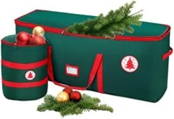 NVRGIUP Large Christmas Tree Storage Bag, Fits Up To 7.5 Ft Artificial Disassembled Trees With Durable Handles, Sleek Dual Zipper & Tag Card, Waterproof Tear-proof Holiday Xmas Bags Box For Years Use -Songmics Furniture Shop 41ux75JuwtL. AC