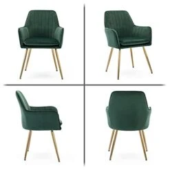 ASIMIL Living Room Chair Set Of 2 Accent Chairs Living Room Set Of 2 Modern Dining Chairs Velvet Dining Chairs Upholstered Dining Chairs Mid Century Modern Accent Chair Green 11 ASIMIL Living Room Chair Set Of 2 Accent Chairs Living Room Set Of 2 Modern Dining Chairs Velvet Dining Chairs Upholstered Dining Chairs Mid Century Modern Accent Chair Green -Songmics Furniture Shop 41v8ESpTW7S