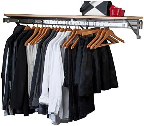 Arrange A Space Arrrange A Space RCMSY Best 32" Single Shelf/Hang Rod Kit White Closet System 14 Arrange A Space Arrrange A Space RCMSY Best 32" Single Shelf/Hang Rod Kit White Closet System - Image 14