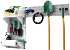 Wall Control Pegboard Garden Supplies Storage And Organization Garden Tool Organizer Kit With Black Pegboard And Black Accessories -Songmics Furniture Shop 41vQpcugW1L. AC