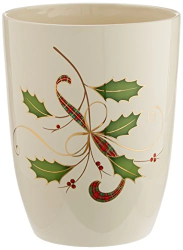 Lenox Holiday Nouveau Bath Waste Basket 1 Lenox Holiday Nouveau Bath Waste Basket