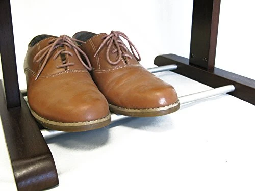 Proman Products Kingston III Valet Stand With Drawer, Contour Hanger, Trouser Bar, Tie & Belt Hooks And Shoe Rack - VL16260 5 Proman Products Kingston III Valet Stand With Drawer, Contour Hanger, Trouser Bar, Tie & Belt Hooks And Shoe Rack - VL16260 - Image 5