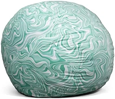 Big Joe Fuf Large Foam Filled Bean Bag Chair With Removable Cover, Black Lenox, 4ft Big 13 Big Joe Fuf Large Foam Filled Bean Bag Chair With Removable Cover, Black Lenox, 4ft Big - Image 13