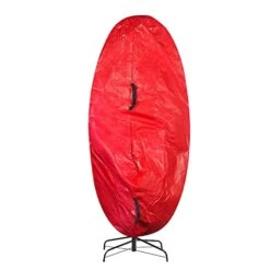 ACJRYO Upright Christmas Tree Storage Bag, 8.3 FT Christmas Tree Dust Storage Bag, Durable Oxford Cloth Christmas Tree Cover, Upright Tree Dust Proof Bag With Zipper & Reinforced Handles