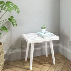 Plank+Beam Mid-Century Double Wood Entryway Bench, Walnut, 56.25" (PB184302-008) -Songmics Furniture Shop 41wKtHWwH5L. AC 1