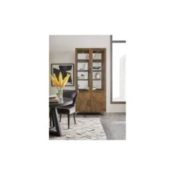 Hooker Furniture Chapman Veneers Glass And Metal Display Cabinet In Brown/White 5 Hooker Furniture Chapman Veneers Glass And Metal Display Cabinet In Brown/White -Songmics Furniture Shop 41wU3YgbrnL