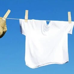 6 Inch, Giant Clothespins, Jumbo Wood Clips For DIY Craft, Bathroom Or Laundry Room Decoration, 12 PCS -Songmics Furniture Shop 41wVmcmUJsL