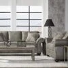 Roundhill Furniture Leinster Sofas, Gray