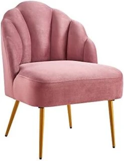 Ball & Cast Accent Chair, 26D X 23.5W X 32.25H In, Rose -Songmics Furniture Shop 41wl1QzLnJL. AC