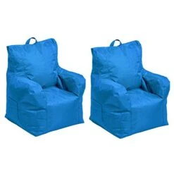 Factory Direct Partners 13302-RS Cali Alpine Sack Bean Bag Chair, Dirt-Resistant Coated Oxford Fabric - Raspberry (2-Pack) -Songmics Furniture Shop 41wpqSHT0L