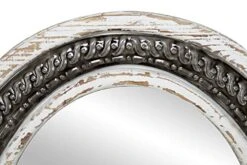 Deco 79 Wood Round Wall Mirror, 30" X 1" X 30", White 9 Deco 79 Wood Round Wall Mirror, 30" X 1" X 30", White -Songmics Furniture Shop 41x2tB2B77L