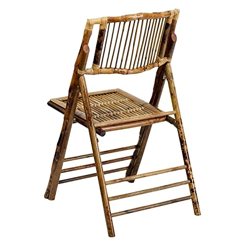 Flash Furniture American Champion Bamboo Folding Chair 4 Flash Furniture American Champion Bamboo Folding Chair - Image 4