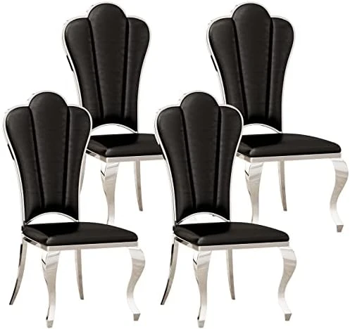 Goderfuu Marble Dining Room Table - 63 Inch Modern Dining Table With Silver Stainless Steel Base, Rectangle Dining Table For 6, Gray White Dining Table With Marble Top And Polished High Gloss Frame 9 Goderfuu Marble Dining Room Table - 63 Inch Modern Dining Table With Silver Stainless Steel Base, Rectangle Dining Table For 6, Gray White Dining Table With Marble Top And Polished High Gloss Frame - Image 9