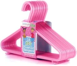 HANGERWORLD 18 Pack 11.8inch White Plastic Kids Hanger - Sized For Baby, Toddler And Children 16 HANGERWORLD 18 Pack 11.8inch White Plastic Kids Hanger - Sized For Baby, Toddler And Children -Songmics Furniture Shop 41xKfeCPLWL. AC