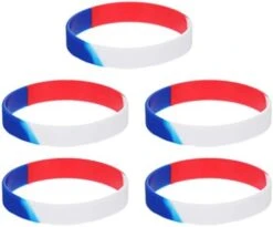 GENERIC Fourth Of July Silicone Motivational Wristband USA Independence Day Red White And Blue Rubber Bracelet For Unisex 7 GENERIC Fourth Of July Silicone Motivational Wristband USA Independence Day Red White And Blue Rubber Bracelet For Unisex -Songmics Furniture Shop 41xNihIjAYL. AC
