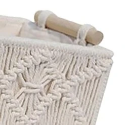TEMKIN Rope Woven Storage Basket, Boho Decor For Home Tabletop Desktop Decoration, L Newsstand -Songmics Furniture Shop 41xRuQb2BwL