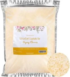 Durimoiy 4 LBS Silica Sand Flower Drying Reusable Silica Gel Flower Drying Crystals For Drying Flowers, Flower Preservation, Easy To Use With Color Indicating -Songmics Furniture Shop 41xclLhLmnL. AC