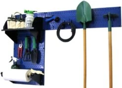 Wall Control Pegboard Garden Supplies Storage And Organization Garden Tool Organizer Kit With Black Pegboard And Black Accessories -Songmics Furniture Shop 41xsoRBcewL. AC