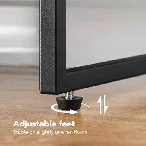 HOOBRO Shoe Rack, 5-Tier Shoe Storage Unit, Shoe Organizer Shelf For 16-20 Pairs, Saving Space, Durable And Stable, For Entryway, Hallway, Closet, Dorm Room, Industrial, Rustic Brown BF58XJ01 6 HOOBRO Shoe Rack, 5-Tier Shoe Storage Unit, Shoe Organizer Shelf For 16-20 Pairs, Saving Space, Durable And Stable, For Entryway, Hallway, Closet, Dorm Room, Industrial, Rustic Brown BF58XJ01 - Image 6