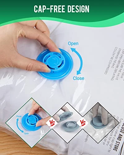 Vacuum Storage Bags With Electric Air Pump, 15 Pack (3 Jumbo, 3 Large, 3 Medium, 3 Small, 3 Roll Up Bags) Space Saver Bag, Vacuum Sealer Bags For Clothes, Blanket, Duvets, Pillows, Comforters, Travel 3 Vacuum Storage Bags With Electric Air Pump, 15 Pack (3 Jumbo, 3 Large, 3 Medium, 3 Small, 3 Roll Up Bags) Space Saver Bag, Vacuum Sealer Bags For Clothes, Blanket, Duvets, Pillows, Comforters, Travel - Image 3