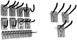 Proslat 11004 1/8-Inch Backplates Steel Hook Kit Designed For Proslat PVC Slatwall, 20-Piece, Silver 13 Proslat 11004 1/8-Inch Backplates Steel Hook Kit Designed For Proslat PVC Slatwall, 20-Piece, Silver -Songmics Furniture Shop 41yQo1vmiFL. AC