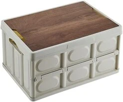 RASHIV Outdoor Folding Box Storage Box Storage Box Outdoor Camping Camping Storage Box Folding Box Finishing Box Home Storage (Green) 10 RASHIV Outdoor Folding Box Storage Box Storage Box Outdoor Camping Camping Storage Box Folding Box Finishing Box Home Storage (Green) -Songmics Furniture Shop 41yR2 71CsL. AC
