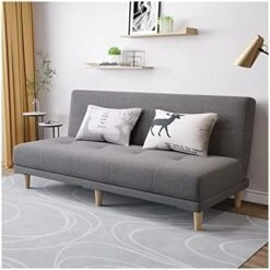 Futon Sofa Bed, Sleeper Sofa Bed For Living Room, Adjustable Convertible Folding Recliner Futon, Folding Sofa Bed, 3 Angles Adjustable Back, Upholstered Sofa Bed Chair ( Color : Green , Size : 120 X 6 23 Futon Sofa Bed, Sleeper Sofa Bed For Living Room, Adjustable Convertible Folding Recliner Futon, Folding Sofa Bed, 3 Angles Adjustable Back, Upholstered Sofa Bed Chair ( Color : Green , Size : 120 X 6 -Songmics Furniture Shop 41yv 8fbUvL. AC 3