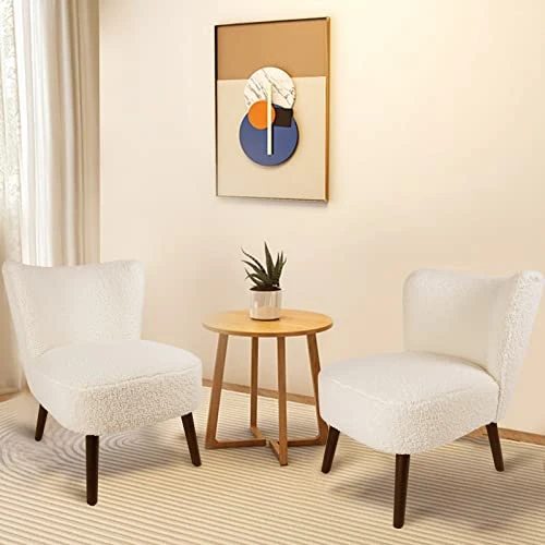 Artos Modern Velvet Upholstered Dining Chair With Metal Legs For Home Kitchen Bedroom Living Room (White) 2 Artos Modern Velvet Upholstered Dining Chair With Metal Legs For Home Kitchen Bedroom Living Room (White) - Image 2