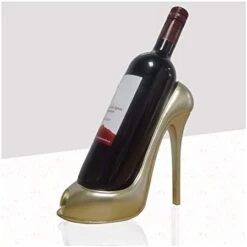 FILOL Unrestrained Wine Rack Creative High Heel Shoe Design, Tabletop Free Standing Wine Storage Holders Stands For Bar Wine Cellar Wedding Party Decor (White) -Songmics Furniture Shop 41zEzeUgjhL. AC