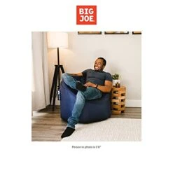 Big Joe Milano Bean Bag Chair, Navy Smartmax, 2.5ft -Songmics Furniture Shop 41zNpgWVs9S