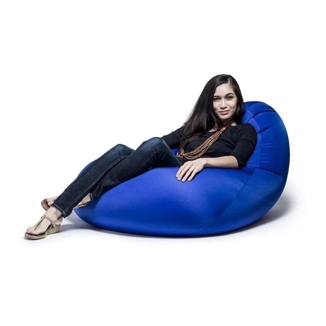 Jaxx Nimbus Spandex Bean Bag Chair For Adults-Furniture For Rec, Family Rooms And More, Large, Navy 5 Jaxx Nimbus Spandex Bean Bag Chair For Adults-Furniture For Rec, Family Rooms And More, Large, Navy - Image 5